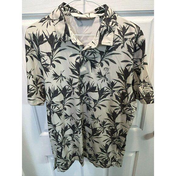 TravisMathew Men's Polo Shirts Lot of 3 L Leaf & Floral Patterns Short Sleeves - Picture 13 of 13